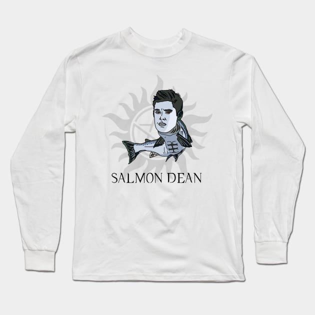 Salmon Dean Long Sleeve T-Shirt by WeCake